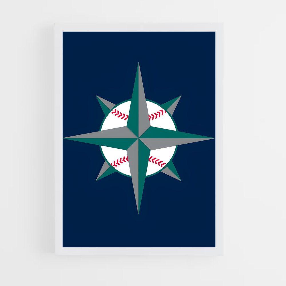 Poster Mariners Spirit – affiche Baseball (vue 3)